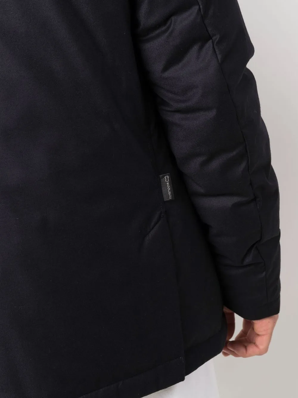 фото Woolrich куртка с капюшоном и карманами