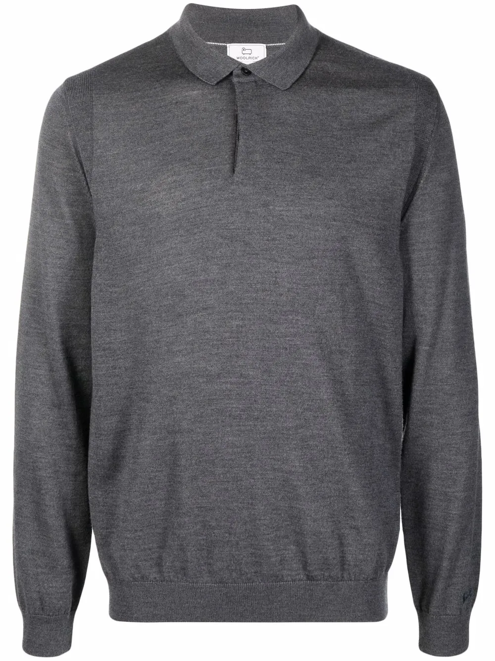 фото Woolrich рубашка поло тонкой вязки