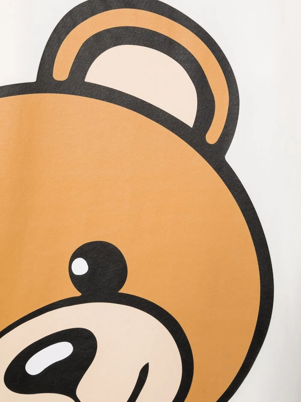 фото Moschino kids футболка с принтом