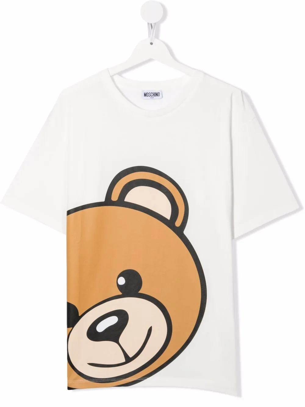 фото Moschino kids футболка с принтом