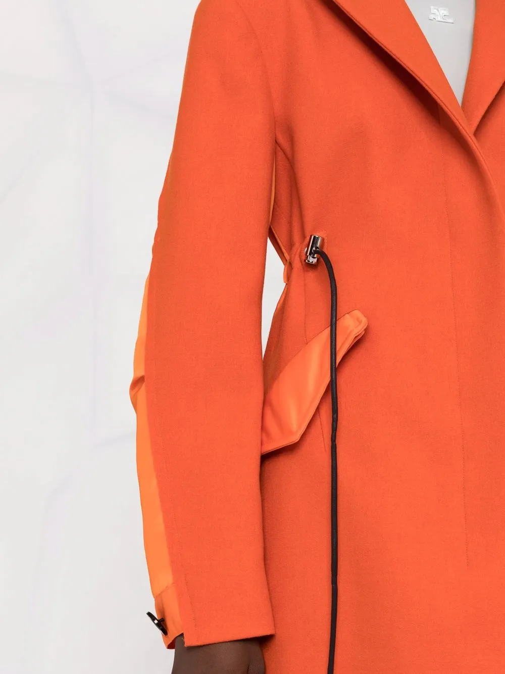 фото Sacai пальто с кулиской