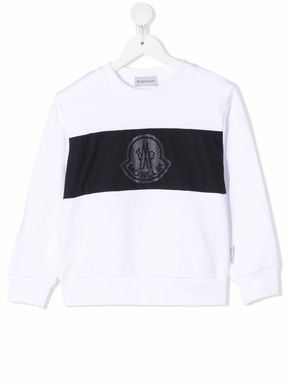 фото Moncler enfant толстовка с логотипом