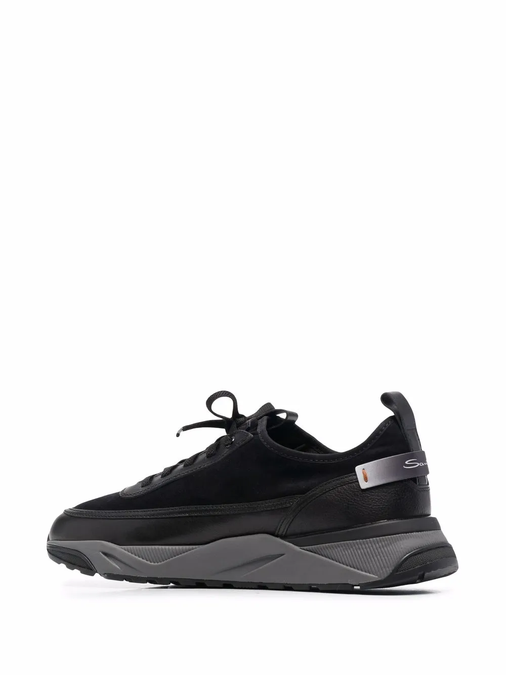 фото Santoni кроссовки на шнуровке