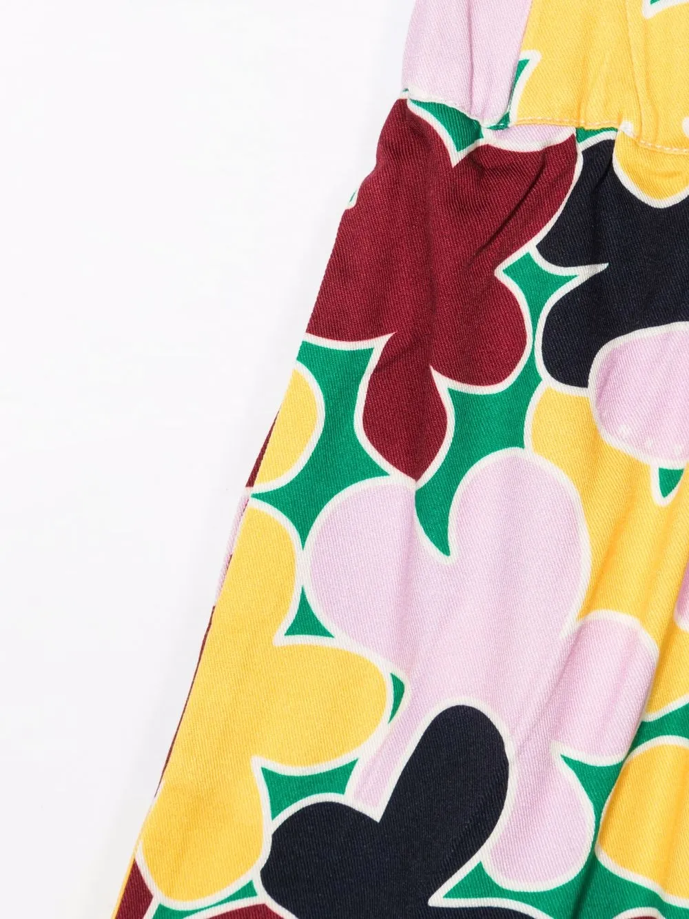 фото Marni kids шорты с цветочным принтом