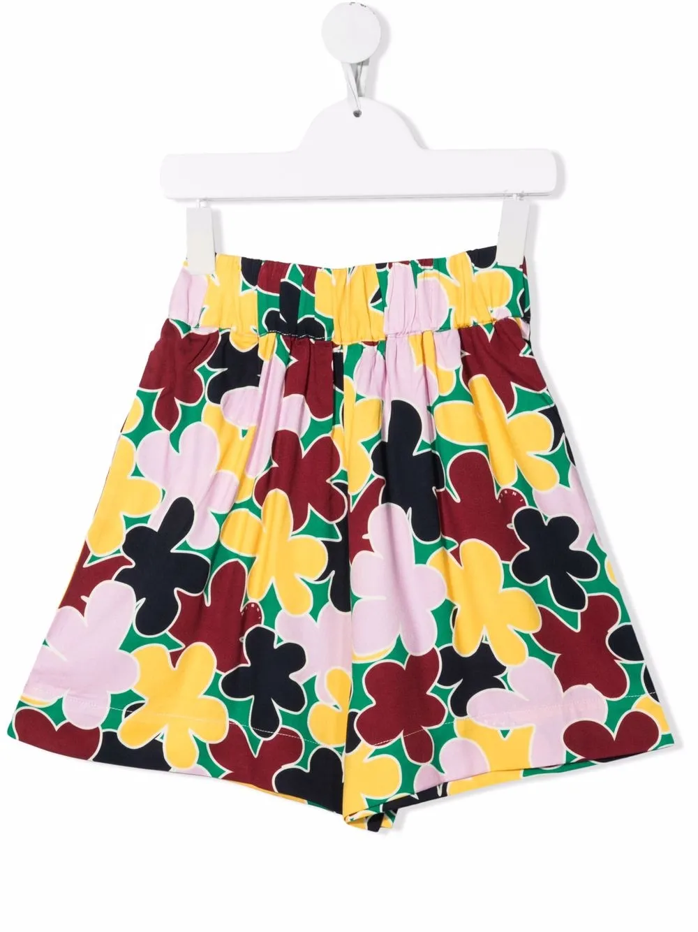 фото Marni kids шорты с цветочным принтом