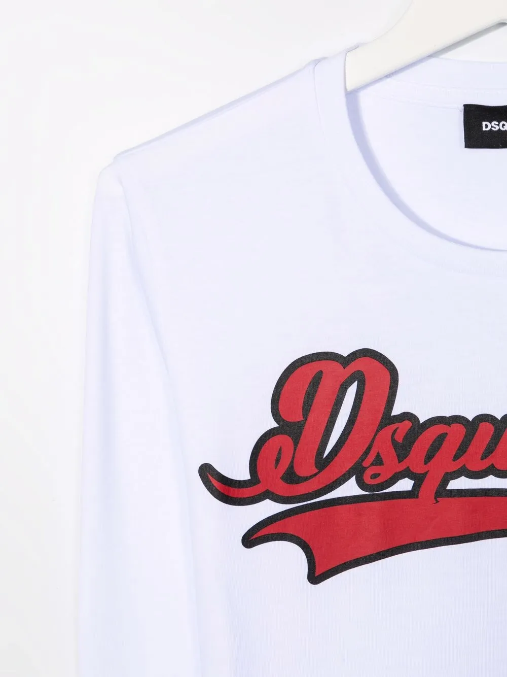 фото Dsquared2 kids футболка с длинными рукавами и логотипом