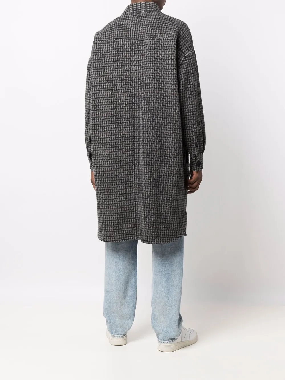 фото Isabel marant пальто в клетку