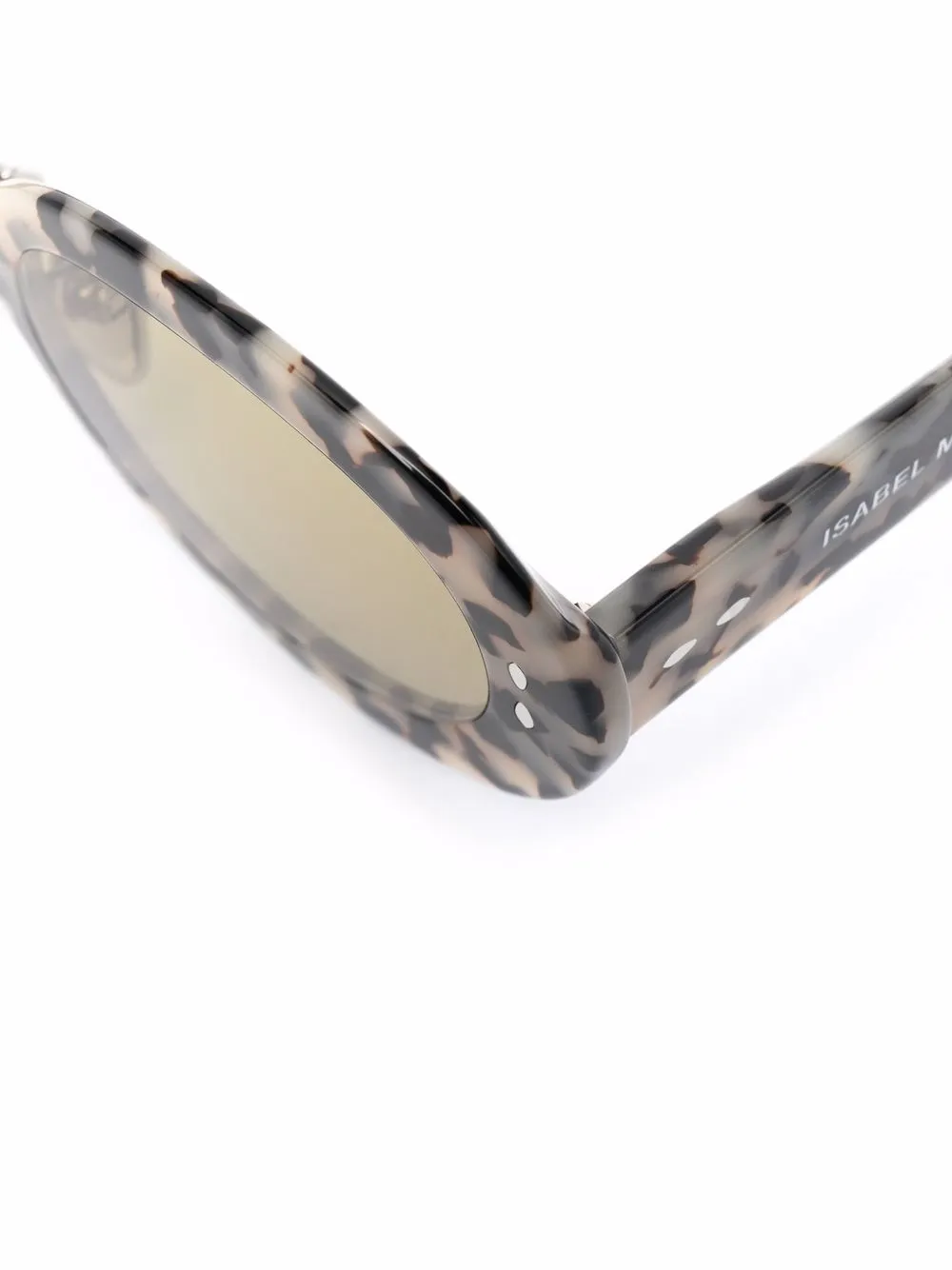 фото Isabel marant eyewear солнцезащитные очки в круглой оправе черепаховой расцветки