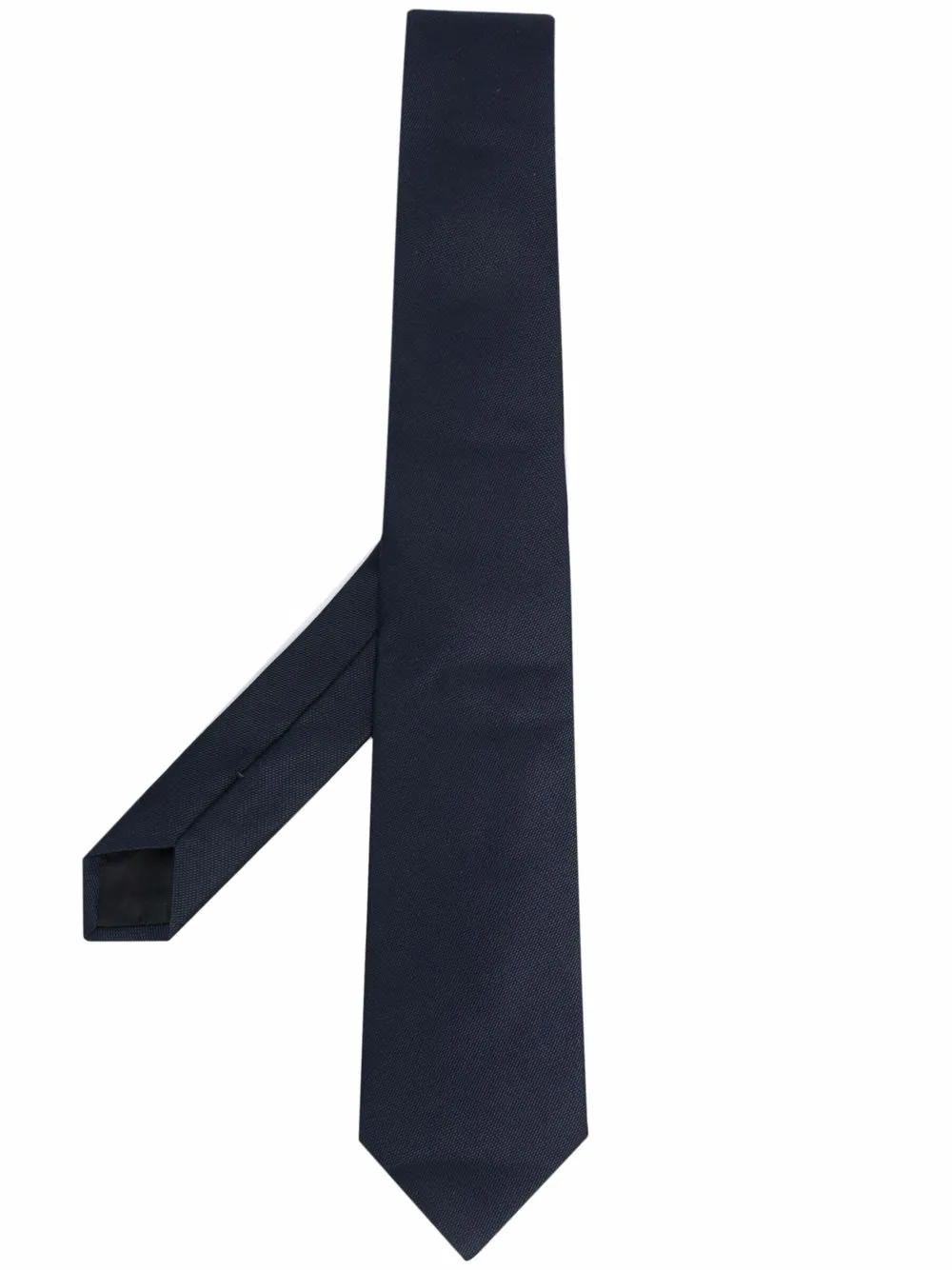 Lanvin corbata con extremo en punta - Azul
