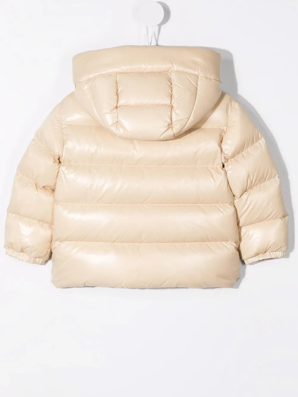 фото Moncler enfant пуховик selen с капюшоном