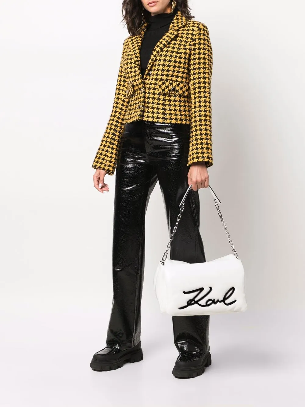 фото Karl lagerfeld большая сумка на плечо k/signature
