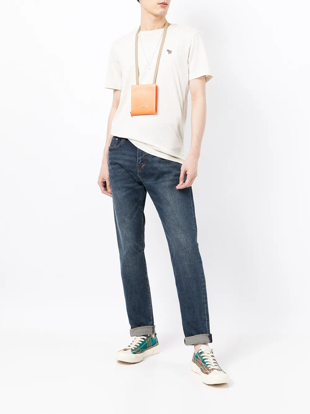 фото Ps paul smith футболка с вышитым логотипом