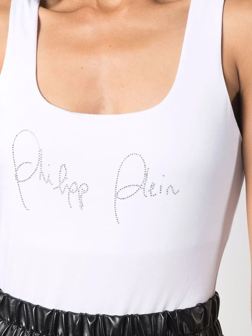 фото Philipp plein топ с логотипом