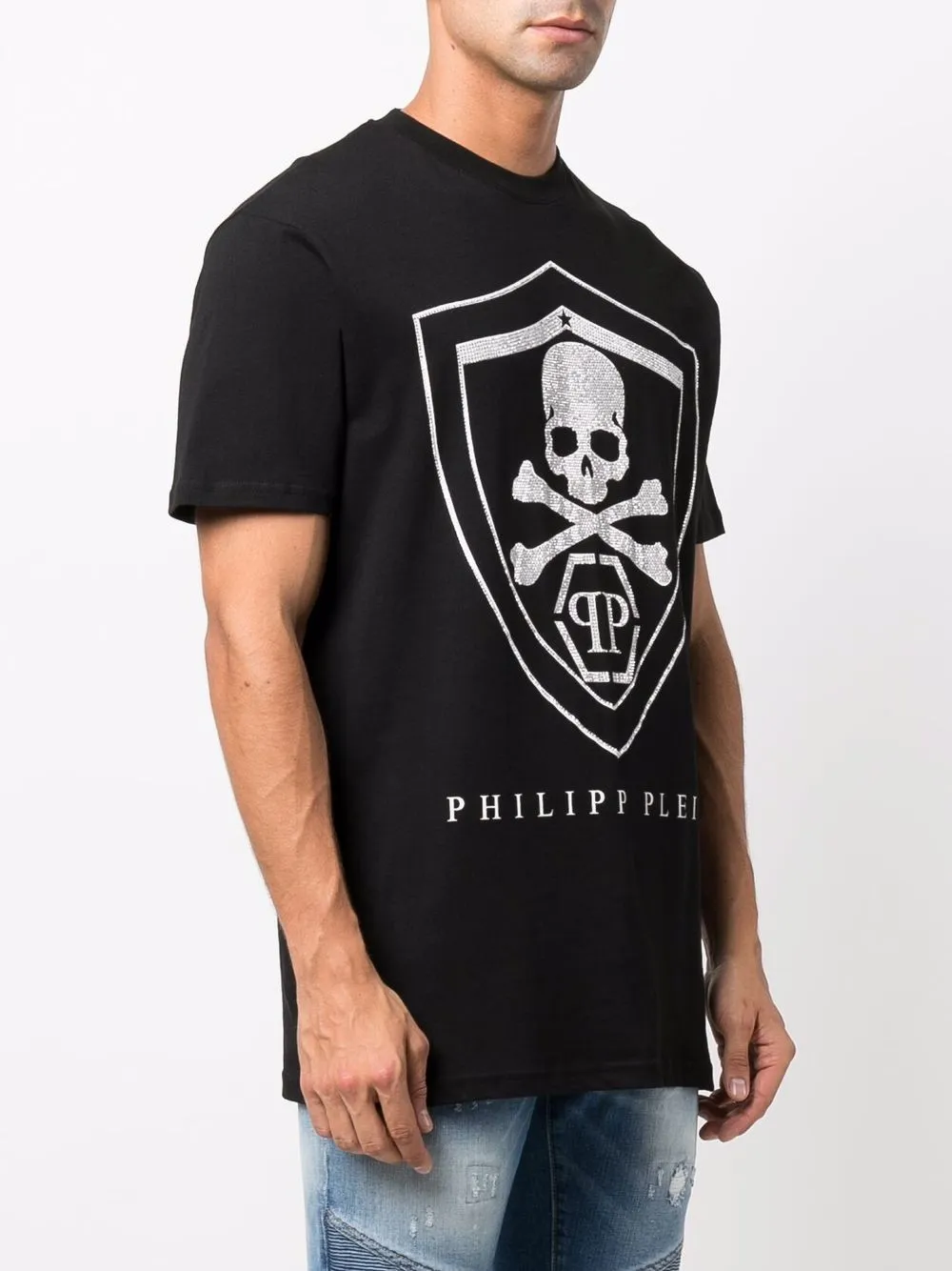 фото Philipp plein футболка с логотипом