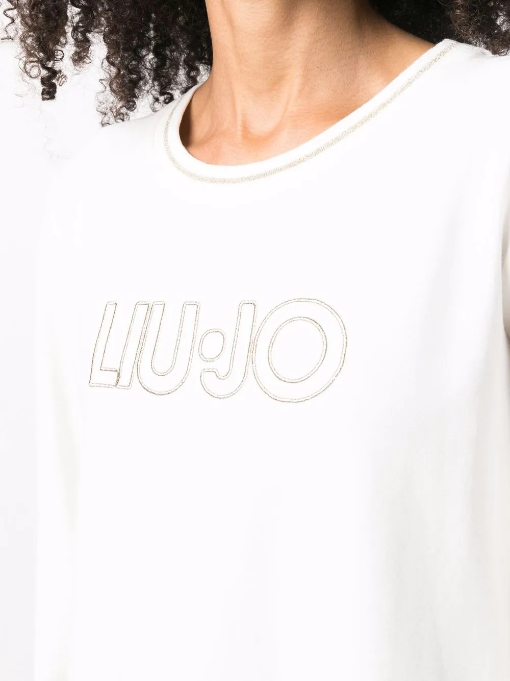 фото Liu jo длинная толстовка с логотипом