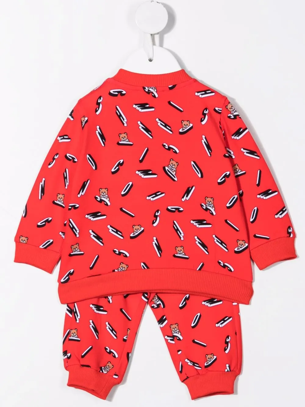 фото Moschino kids спортивный костюм с логотипом