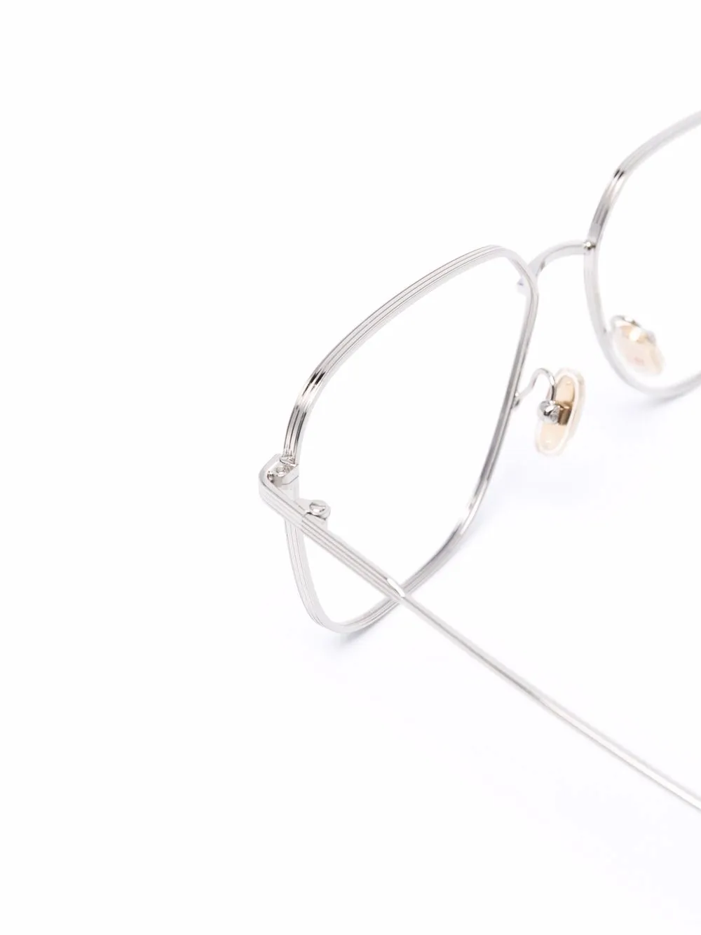 фото Victoria beckham eyewear очки в двухцветной квадратной оправе