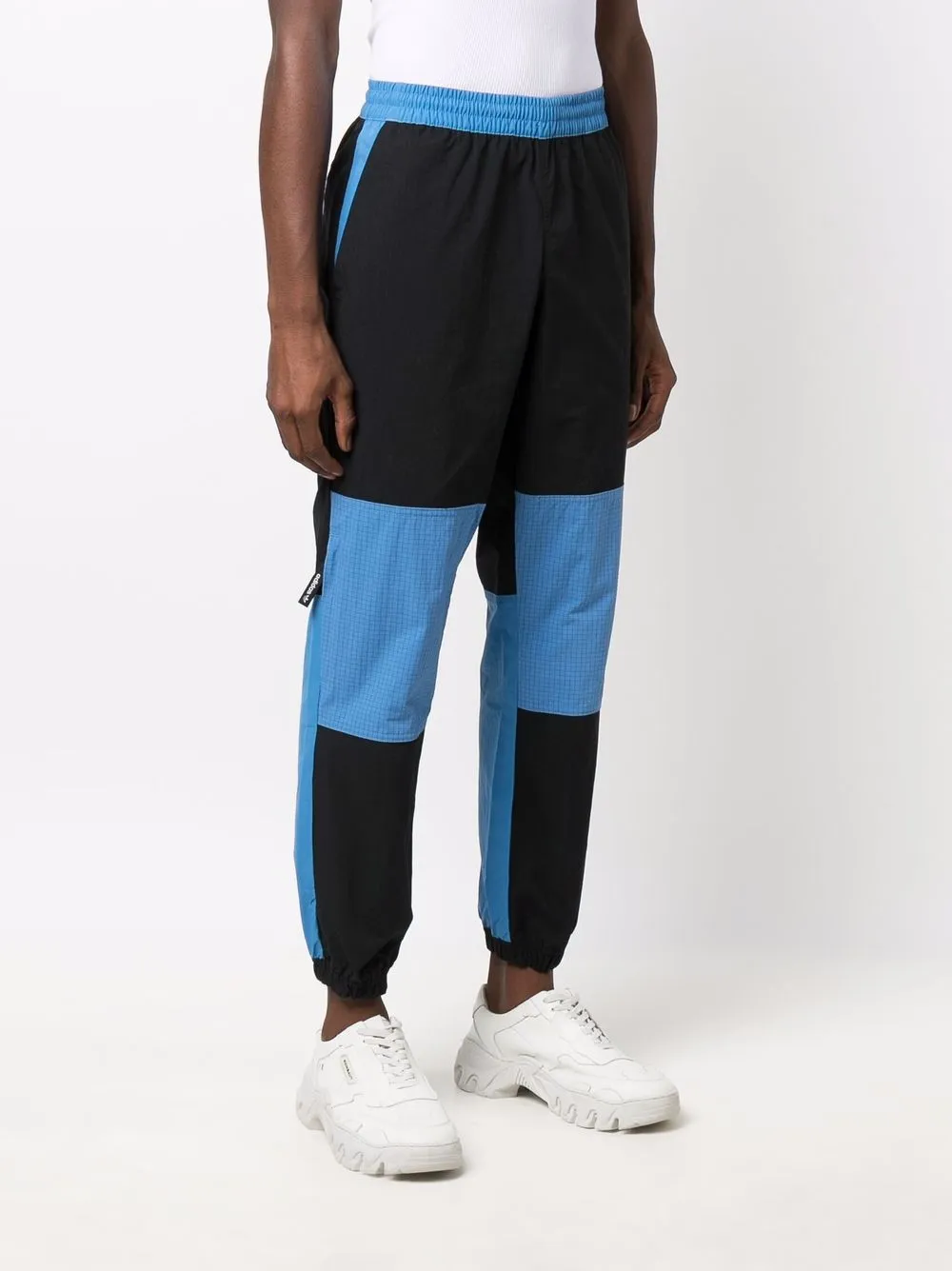 фото Adidas брюки aventure в стиле колор-блок