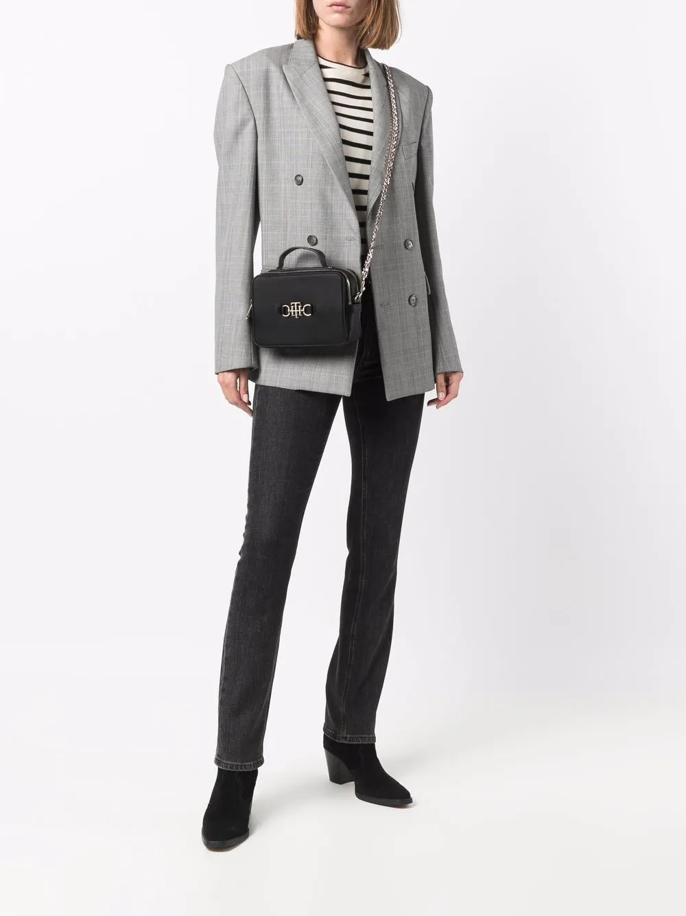 фото Tommy hilfiger каркасная сумка the club