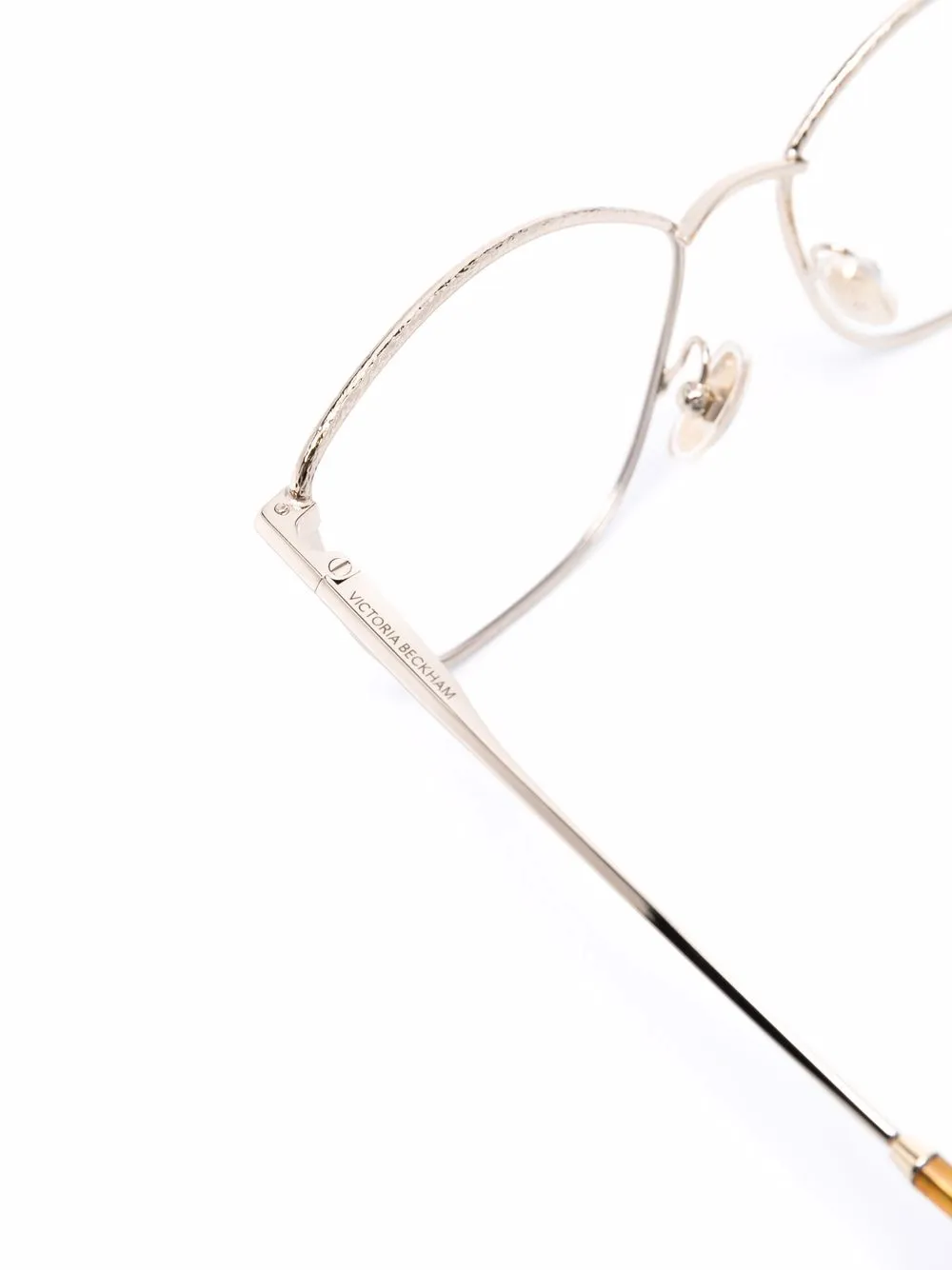 фото Victoria beckham eyewear очки в квадратной оправе черепаховой расцветки