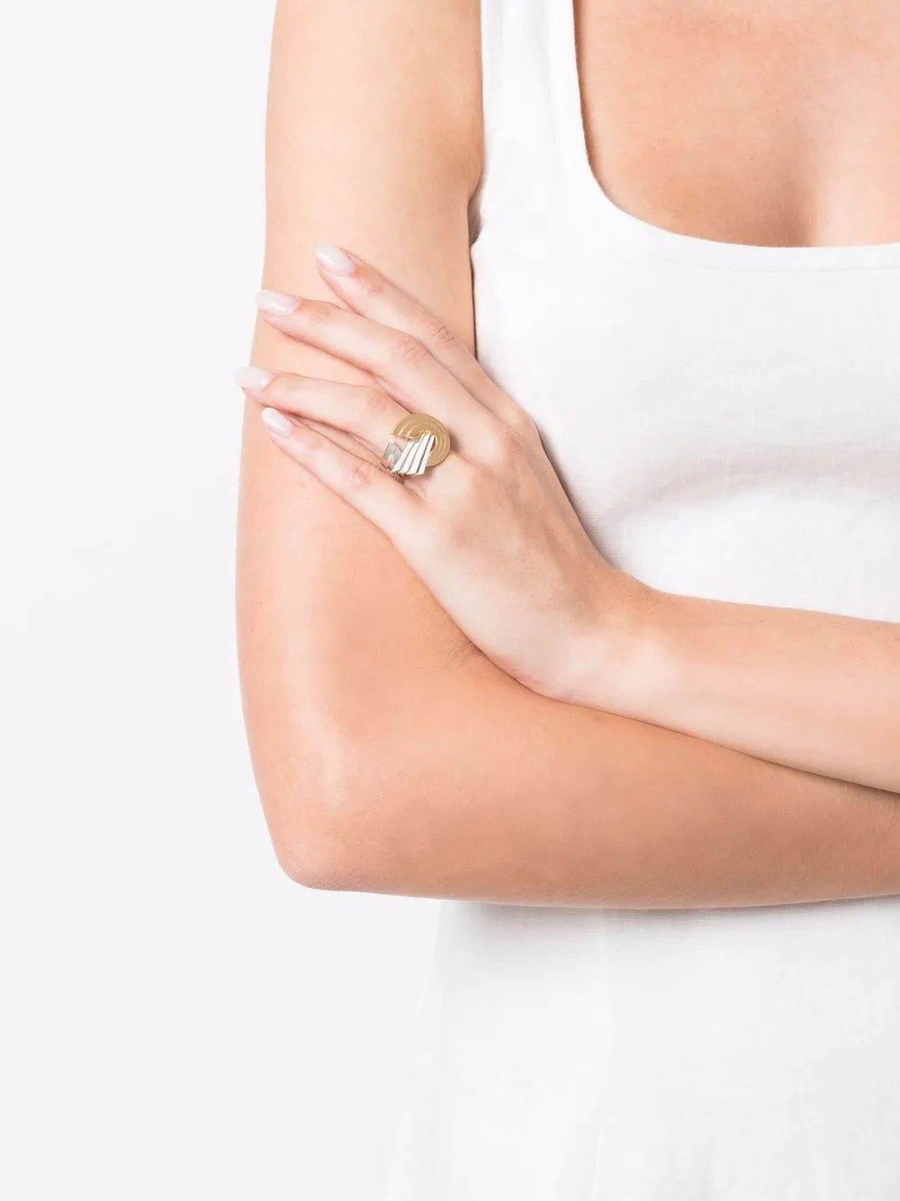 фото Leda madera двухцветное кольцо meryl