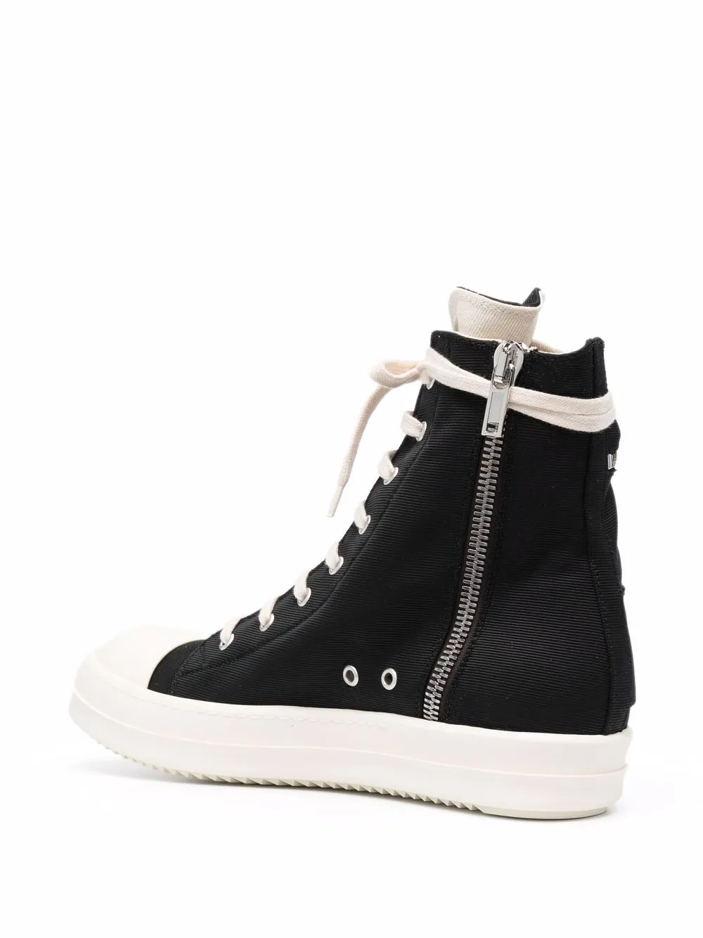 фото Rick owens drkshdw высокие кеды на шнуровке