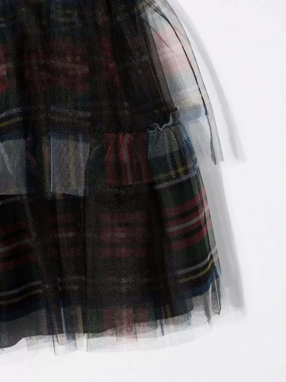 фото Philosophy di lorenzo serafini kids юбка из тюля в клетку тартан