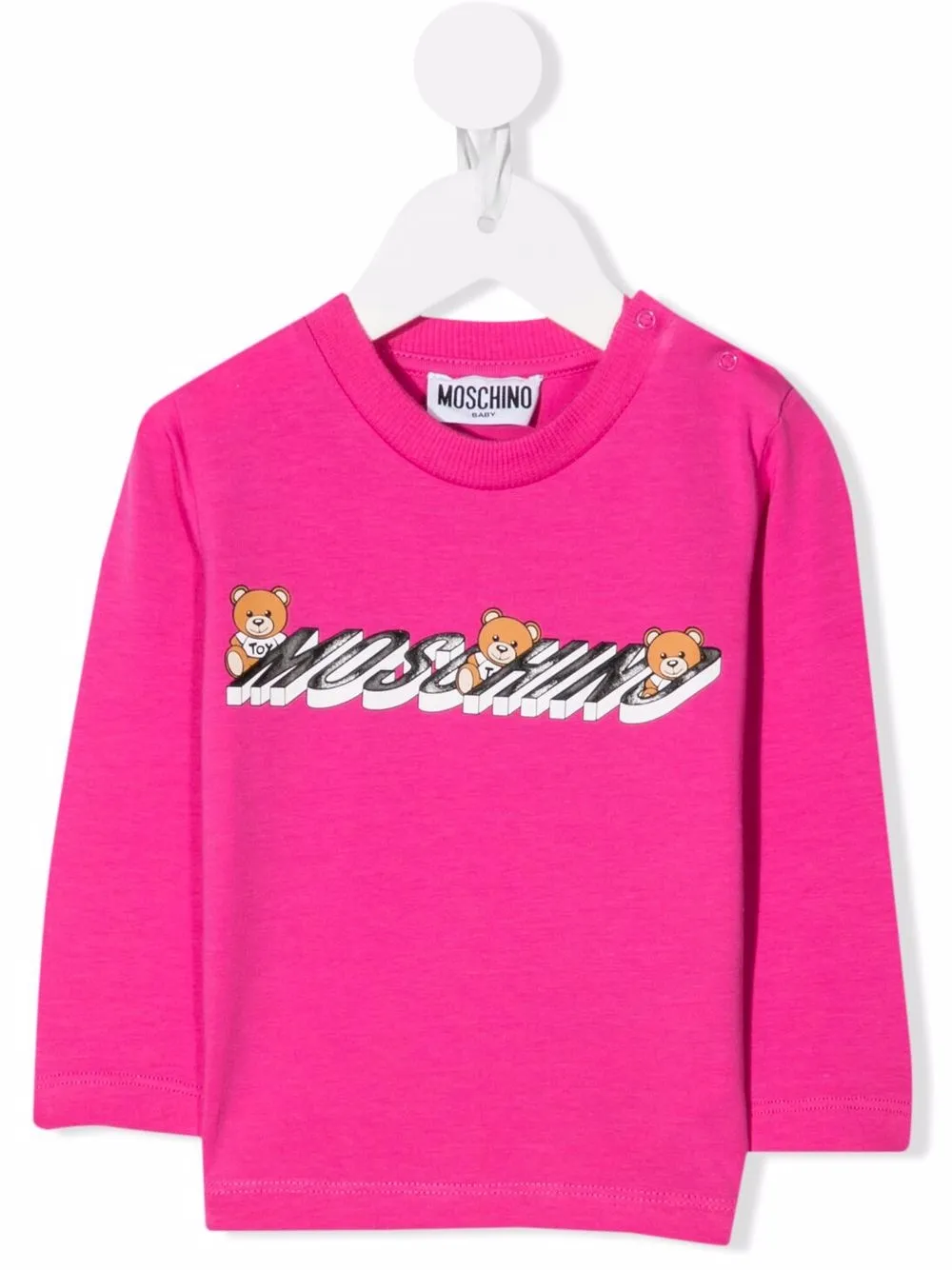 фото Moschino kids толстовка с логотипом