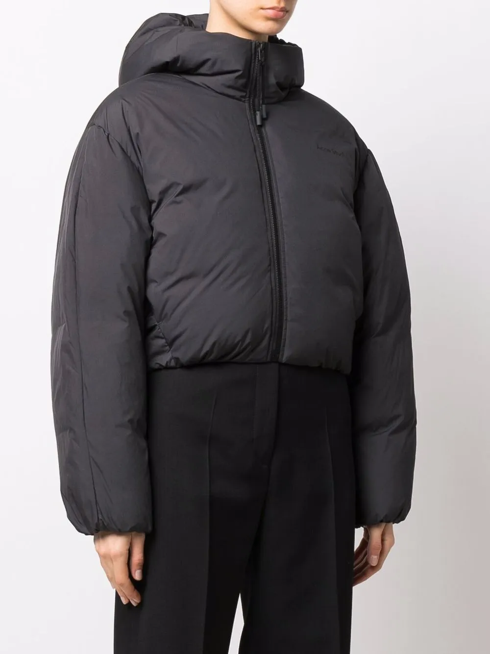 фото Acne studios пуховик с капюшоном