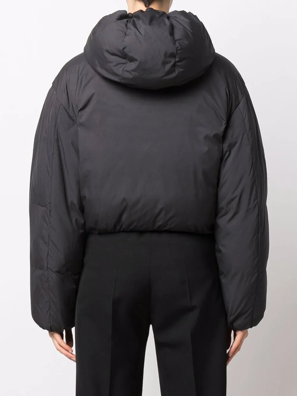 фото Acne studios пуховик с капюшоном
