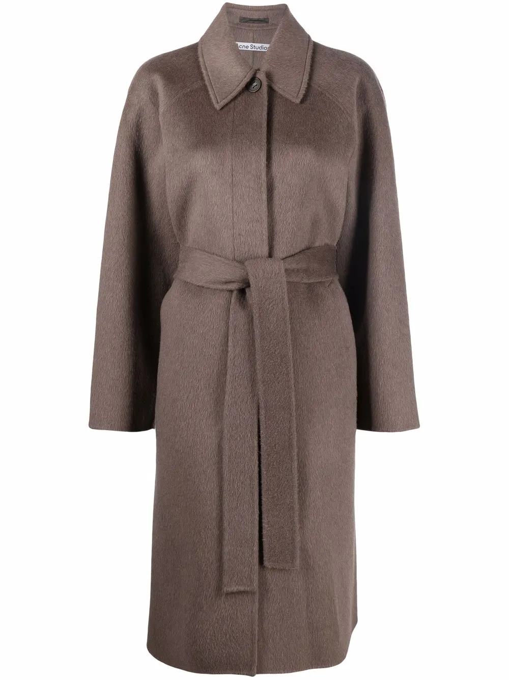 фото Acne studios пальто с поясом