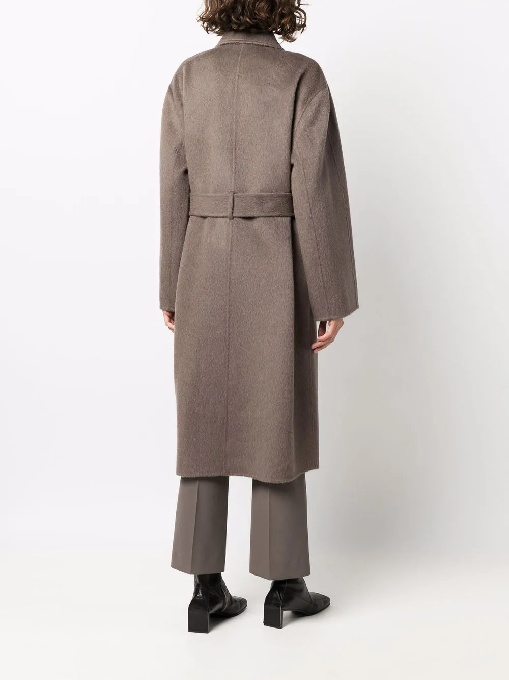 фото Acne studios пальто с поясом