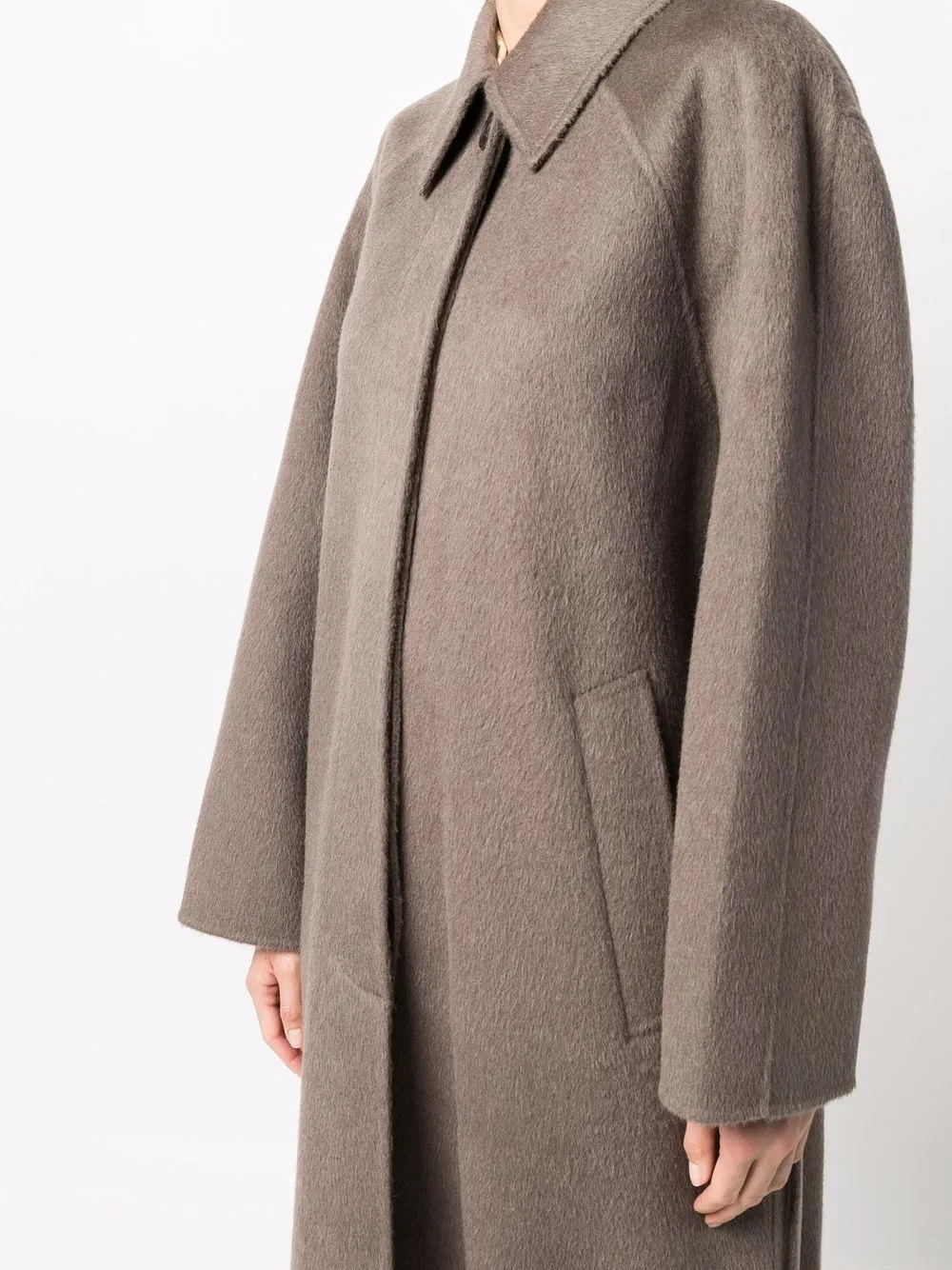 фото Acne studios пальто с поясом