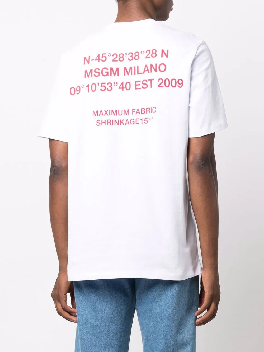 фото Msgm футболка с логотипом