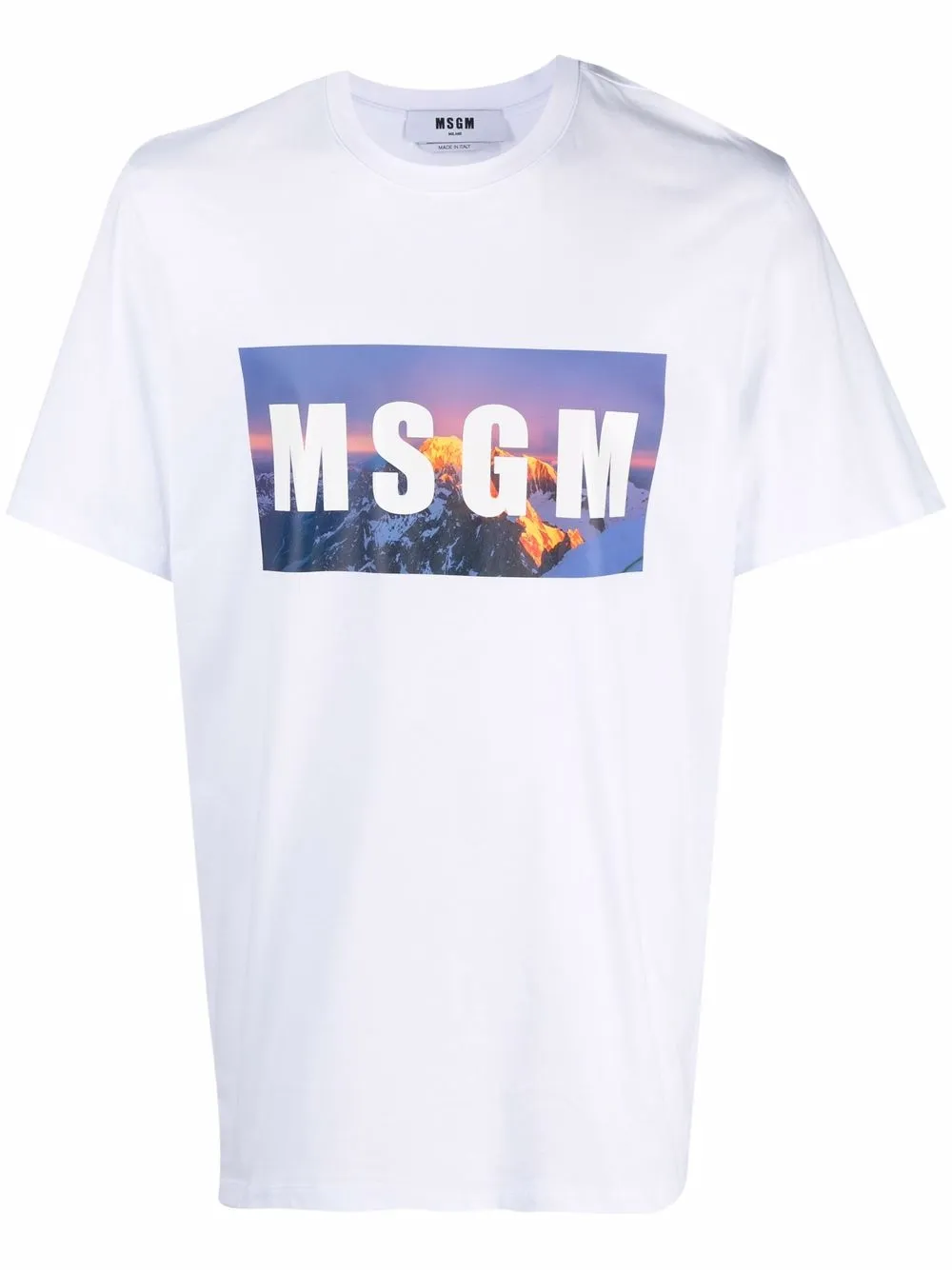 фото Msgm футболка с логотипом