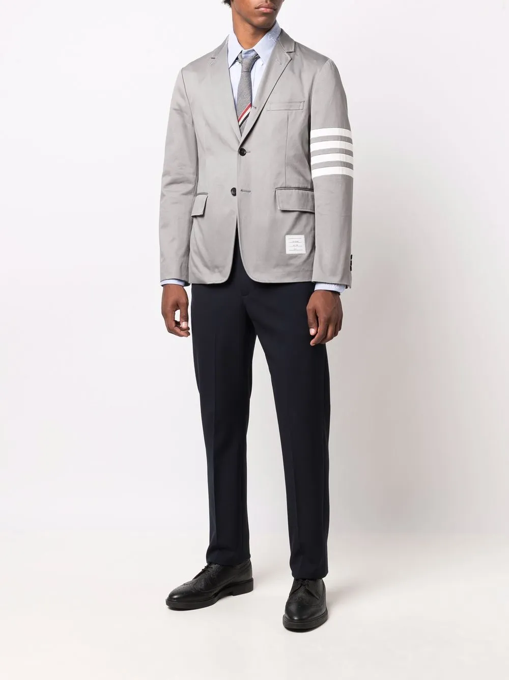 фото Thom browne рубашка с вышивкой