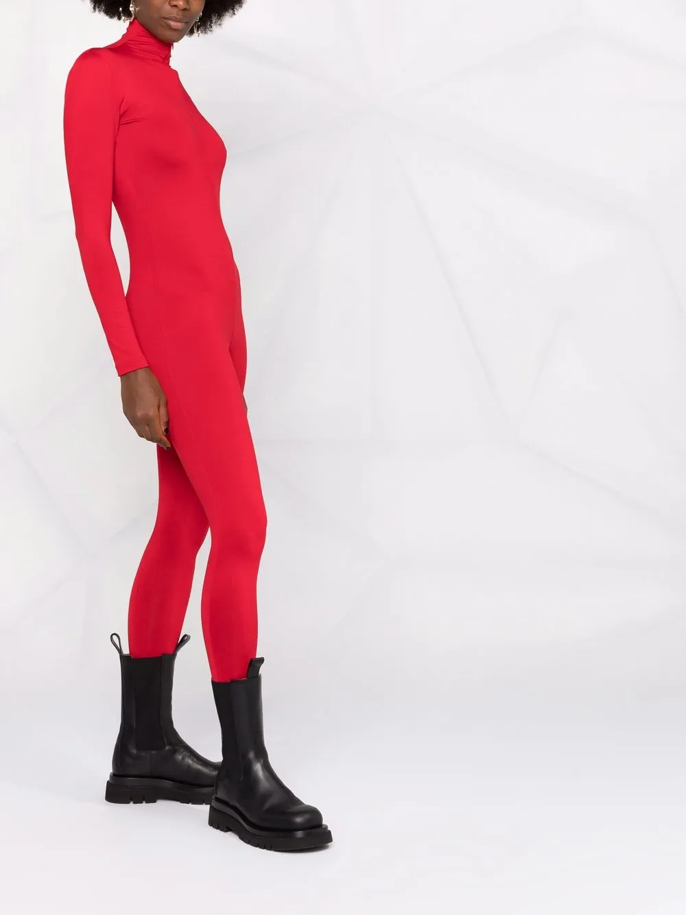 фото Atu body couture комбинезон с высоким воротником
