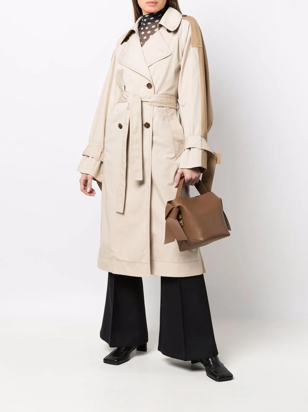 фото Acne studios двубортное пальто