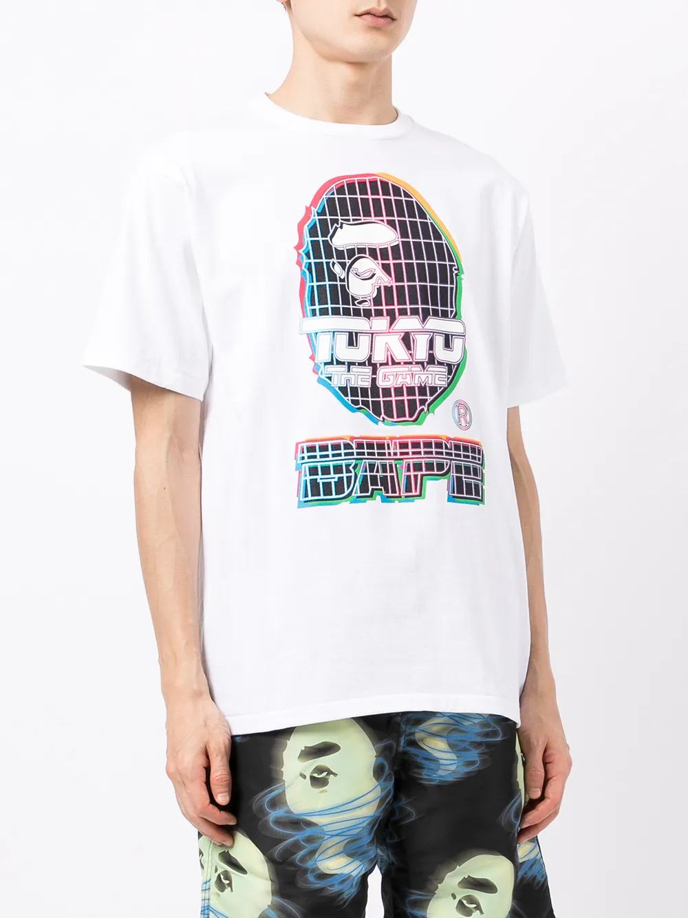 фото A bathing ape® футболка tokyo с логотипом