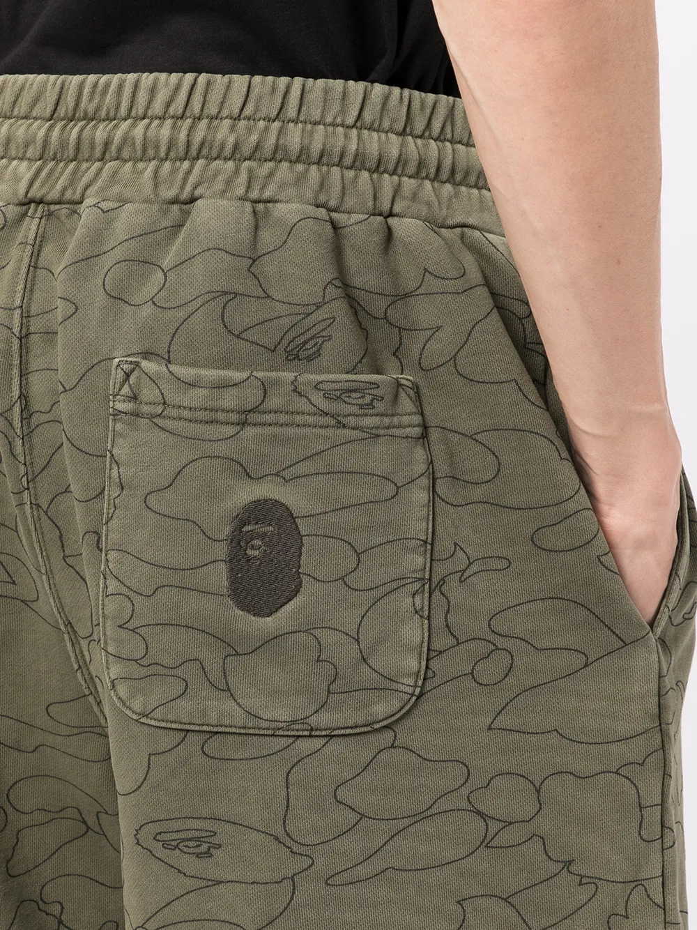 фото A bathing ape® шорты line 1st camo sweat