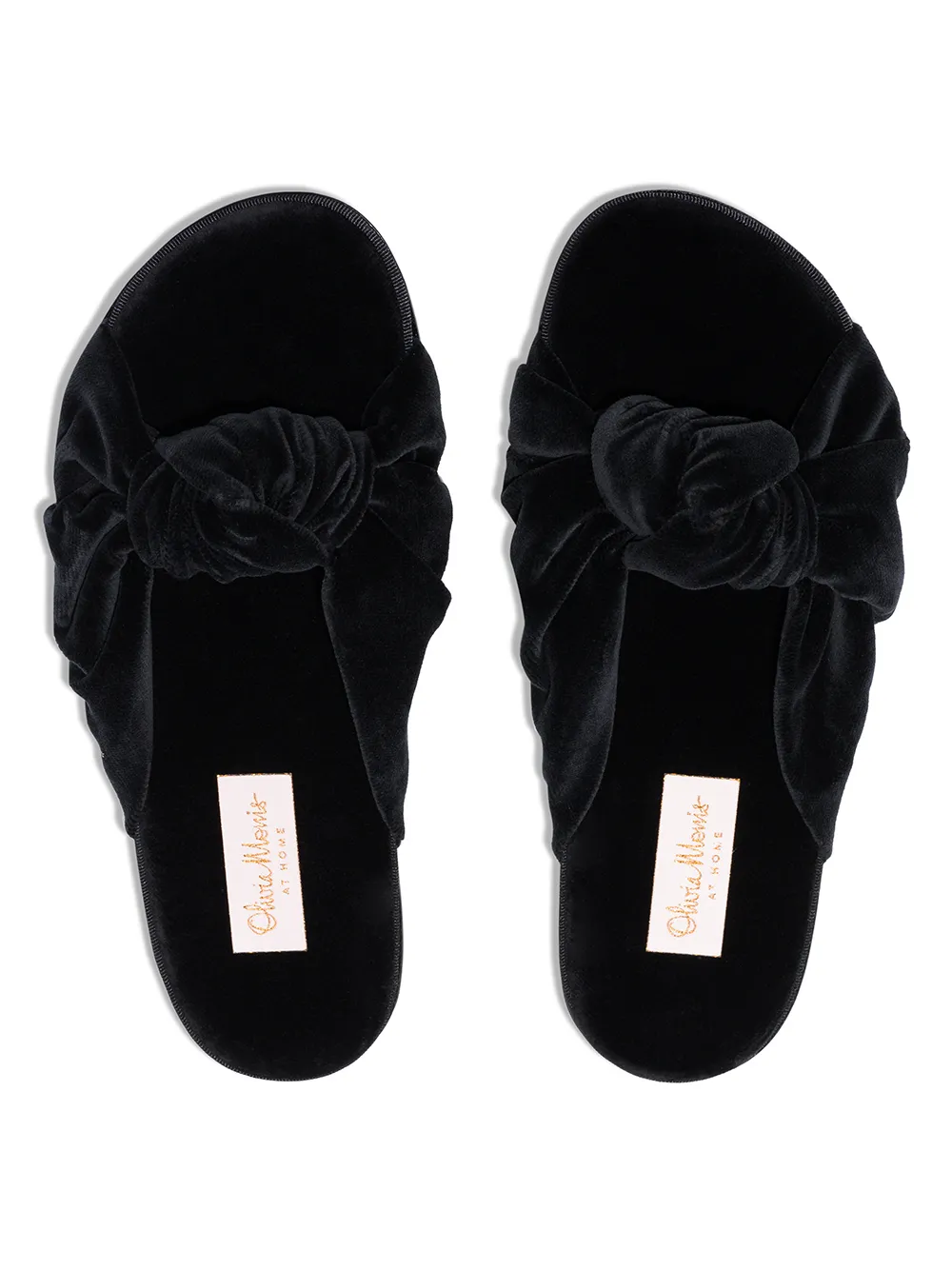 фото Olivia morris at home махровые шлепанцы violet