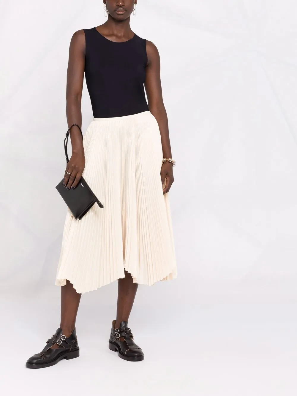 фото Jil sander топ с круглым вырезом