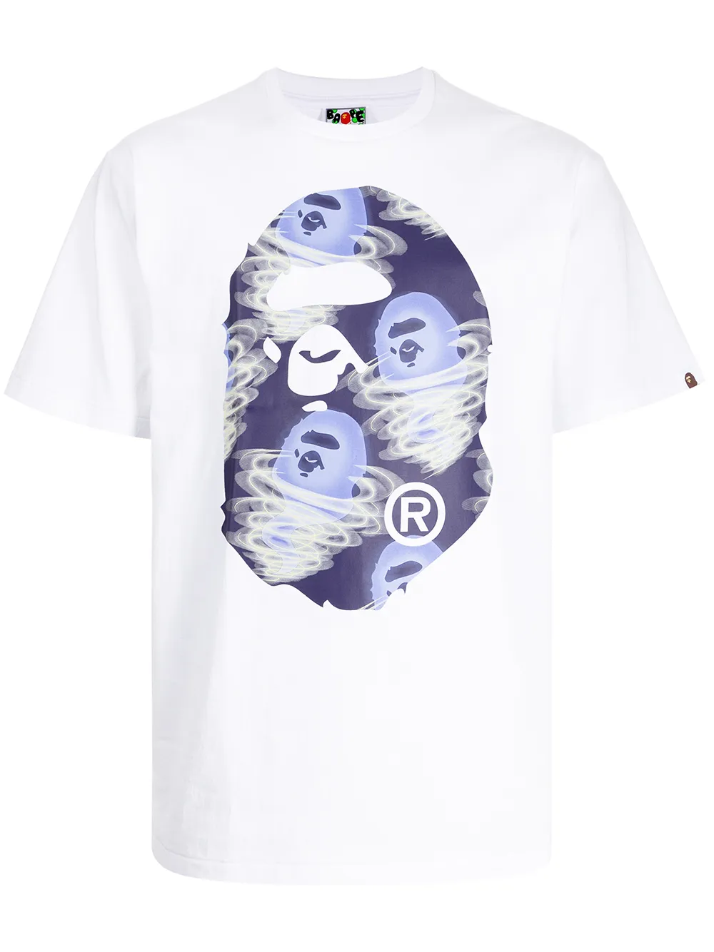фото A bathing ape® футболка с принтом