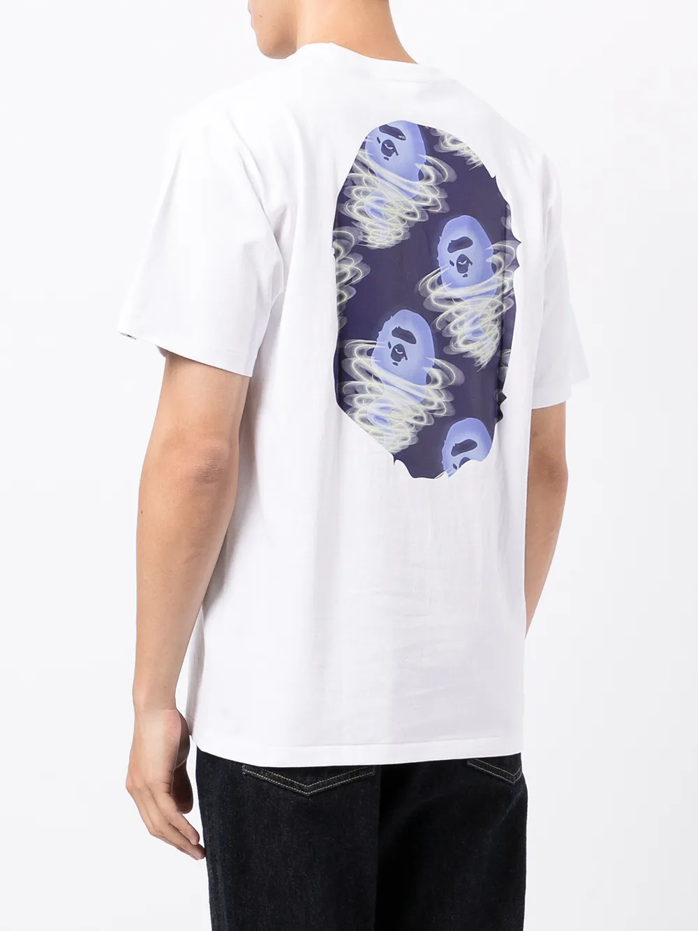 фото A bathing ape® футболка с принтом