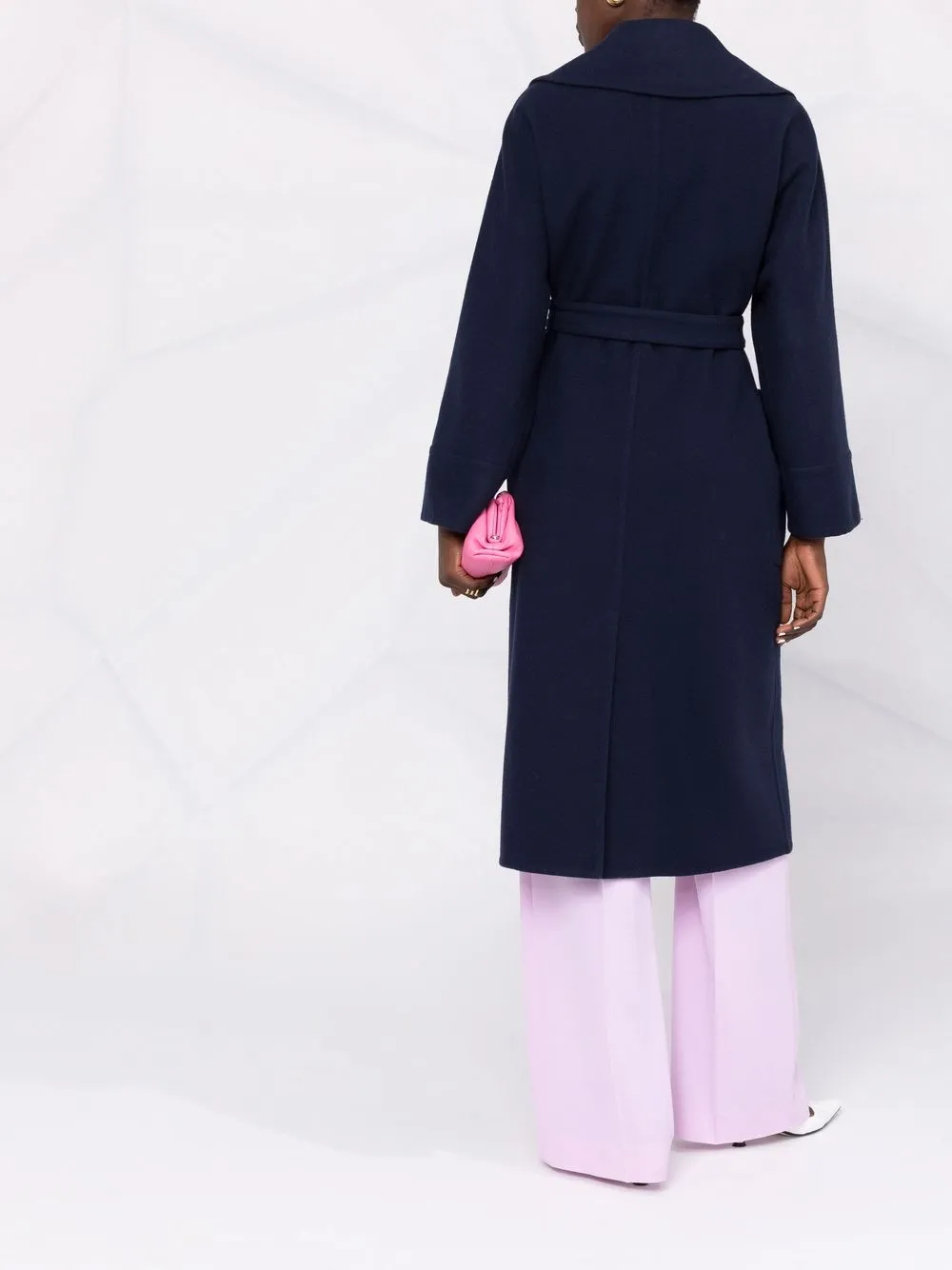 фото Lanvin пальто с поясом и логотипом