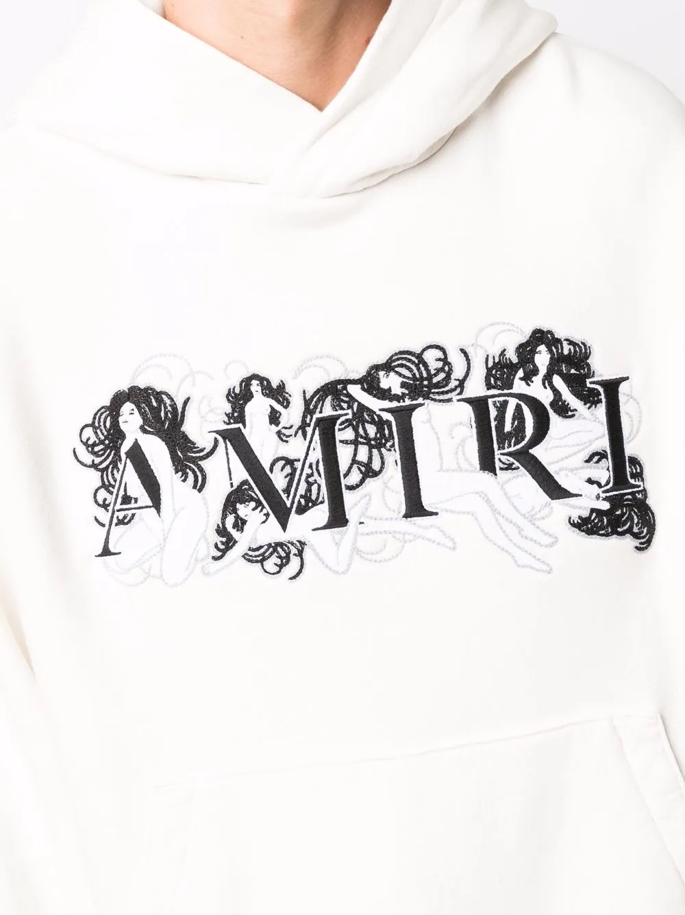 фото Amiri худи с вышитым логотипом