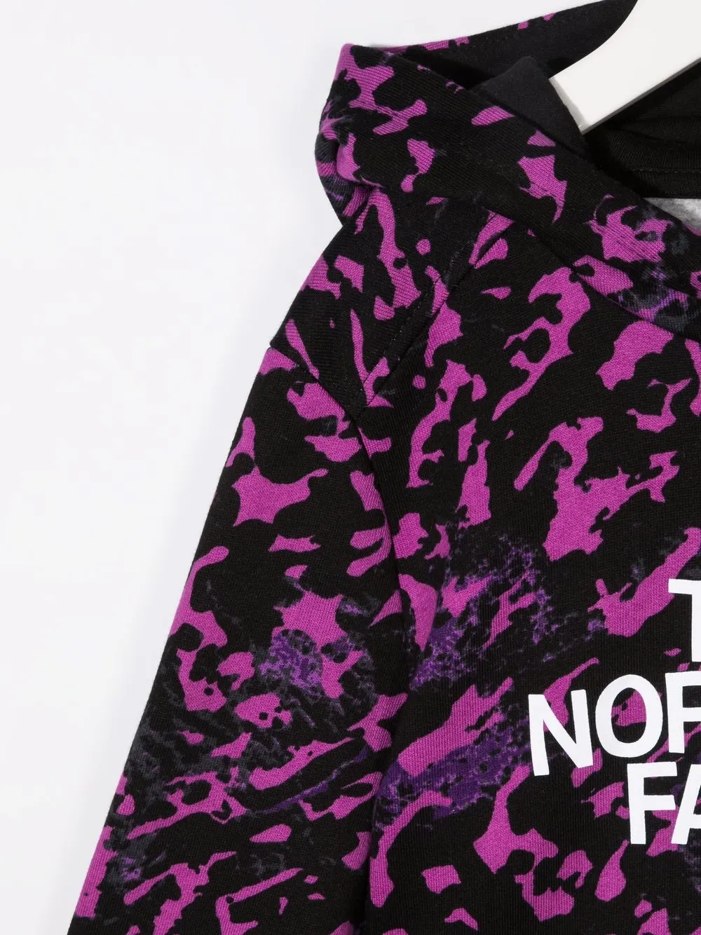 фото The north face kids камуфляжное худи с логотипом