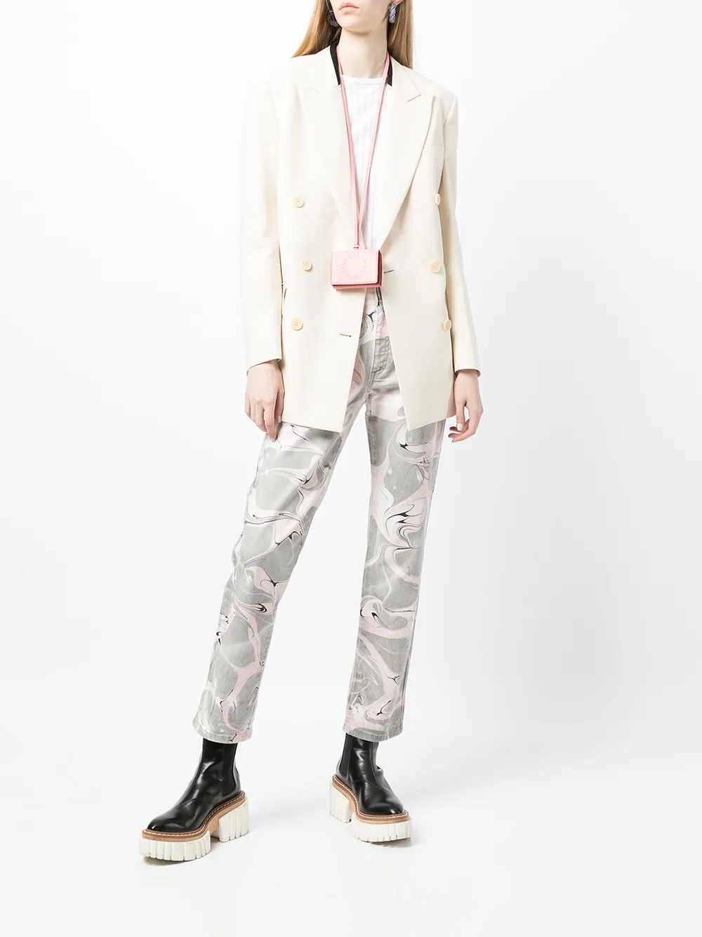 фото Stella mccartney кошелек stella logo с ремешком