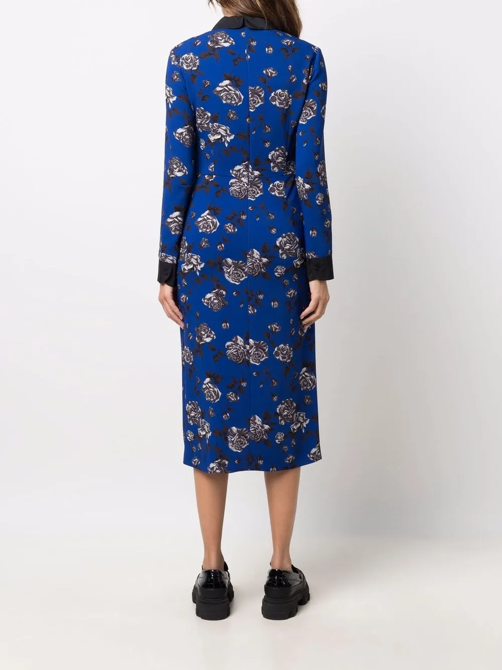 фото Red valentino платье с бантом и цветочным принтом