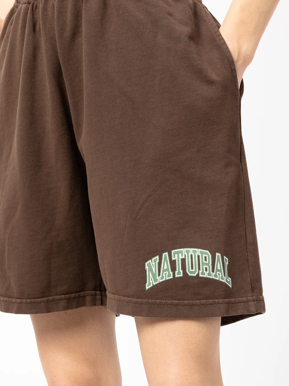 фото Museum of peace & quiet шорты из джерси с логотипом